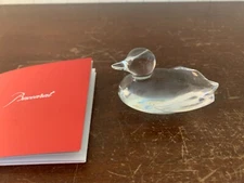 Baccarat Crystal Duck Model 2