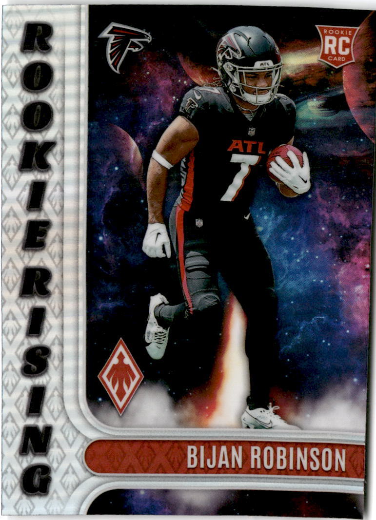 2023 Panini Phoenix Rookie Rising #RIS6 BIJAN ROBINSON