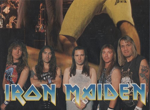 Iron Maiden & Die Prinzen Poster 80er Bravo DinA3 Doppelseite wie NEU - Bild 4 von 6