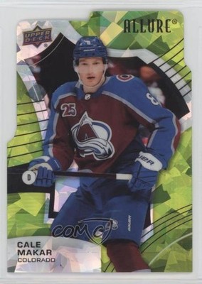 2021-22 Upper Deck Allure Green Rainbow Die-Cut 71/99 Cale Makar #8 0y85
