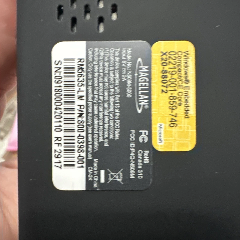 Magellan Roadmate 5635T-LM GPS Navigation Unit, Black 3D Landmarks NIB - Image 4 of 4