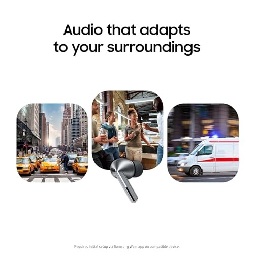 SAMSUNG Galaxy Buds 3 Pro AI True Wireless Bluetooth Earbuds Noise Cancelling - 第 2/5 張圖片