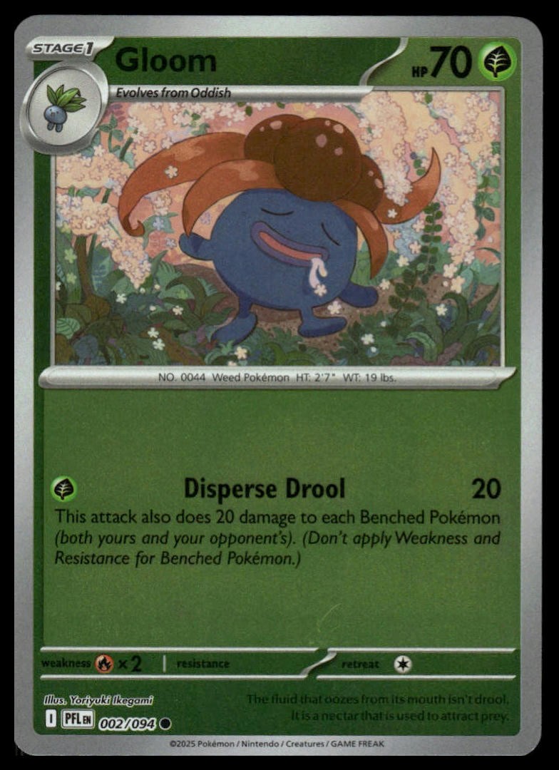 Gloom ME02: Phantasmal Flames #002/094 Reverse Holo NM