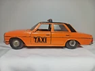 Vintage Corgi Diecast Taxi Mercedes-Benz 240D Orange Made in Gt Britain  #19114