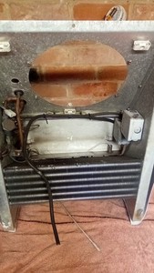 GAH TRANSPORT KÜHL GEFRIERSCHRANK VERDAMPFER, KOMPLETT BIS AUF VENTILATOR