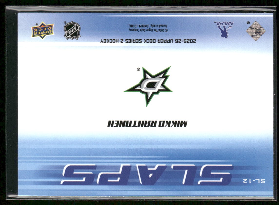 2025-26 Upper Deck Mikko Rantanen Slaps #SL-12 Dallas Stars | eBay