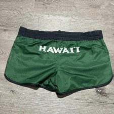 University of Hawaii Rainbow Warriors Women Running Short Licensed Size L