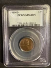 1919-D LINCOLN 1C MS64 BN