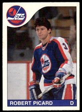 1985-86 O-Pee-Chee Robert Picard Winnipeg Jets #215