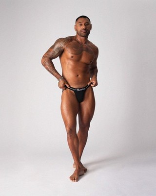 TEAMM8 Icon Jockstrap - Onyx Black Men's Athletic Underwear