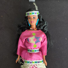 Mattel Native American Barbie Top Of The Worl...