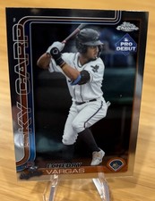 2025 Topps Pro Debut ECHEDRY VARGAS Chrome Parallel #PDC-155 Miami Marlins Card