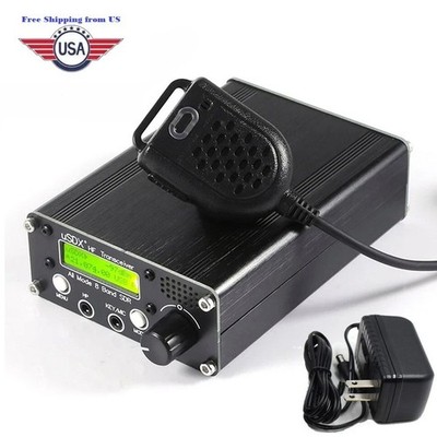 USDX+ SDR Transceiver All Mode 8 Band Radio QRP USB LSB CW AM FM HF Transceiver