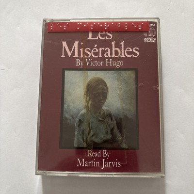 Victor Hugo - Les Miserables Read By Martin Jarvis - 2 x Cassette Audiobook