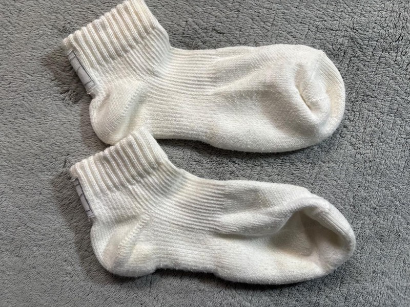 Vintage Nike Ankle Socks with Swoosh Logo on Heel