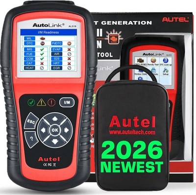 AutoLink AL519 Scanner Enhanced Mode 6 Car Diagnostic Tool Check Engine Code ...