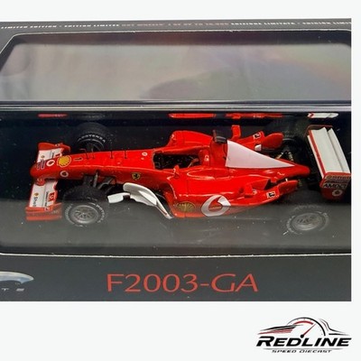 HOT WHEELS★F2003-GA Michael Suhumacher 🇮🇹Hot Wheels Elite Ferrari F2003-GA Michael Schumacher #1