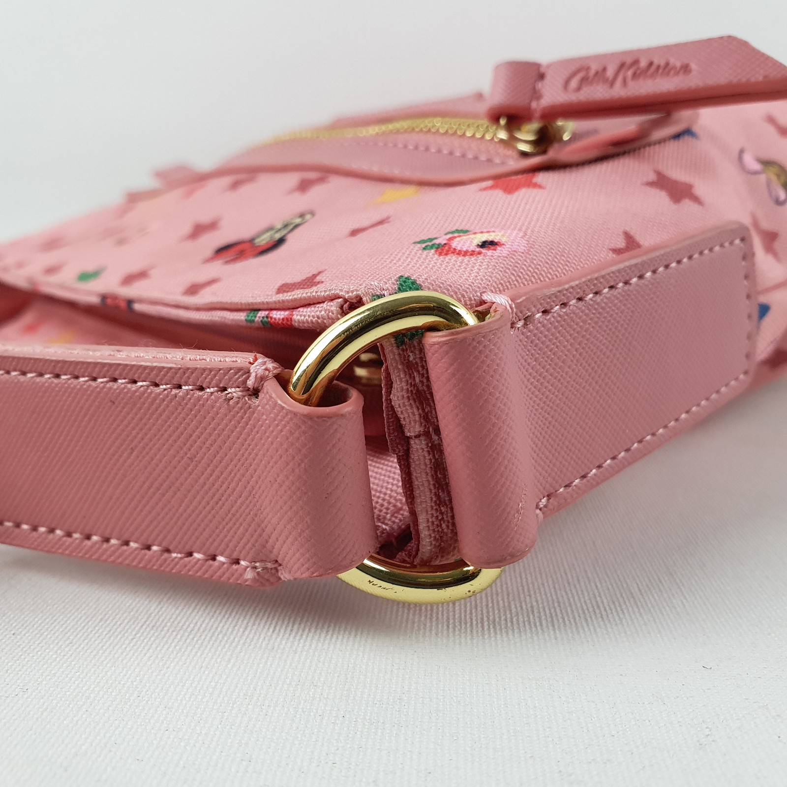 Cath Kidston Disney Mickey Mouse Small Crossbody Shoulder Bag Pink Nylon CQ34 image 5
