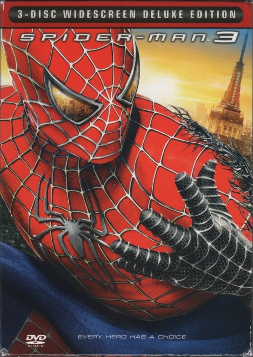 Spider-Man 3 (3-Disc Widescreen Deluxe Edition)(DVD)New | eBay