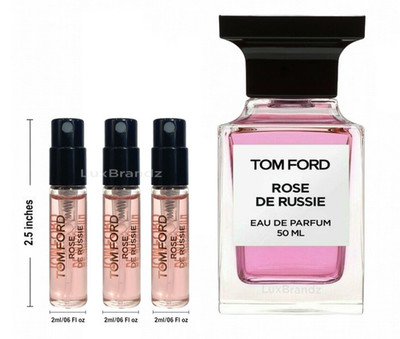 (3-Pack) Tom Ford-Rose De Russie Eau De Parfum Sample Spray 1.5ml-0.05 fl oz
