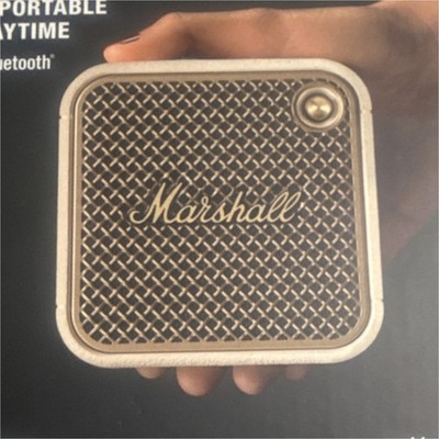 Marshall Willen II Portable Bluetooth Speaker Beige Waterproof Dustproof Mic