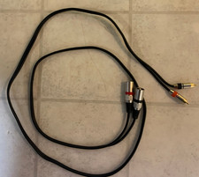 6ft Pro Audio Dual XLR Male to 2-RCA Male Stereo Plug Shielded Patch Cable Cord