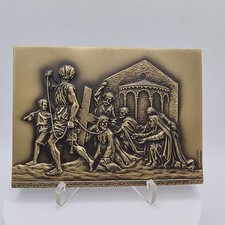 Medalla de Bronce / Jesucristo Llevando la Cruz / Semana Santa