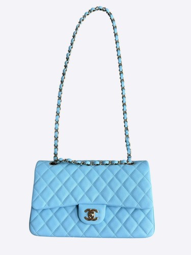 Chanel Blue Caviar Quilted Medium Flap Bag