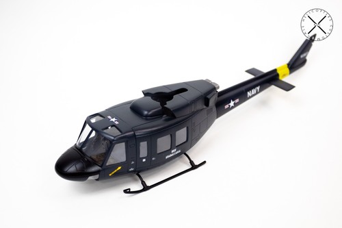 Fuselage kit Bell 212 UH-1N GUADALCANAL 120/150 Size Goosky S1, OMP Hobby M1... - Picture 9 of 15