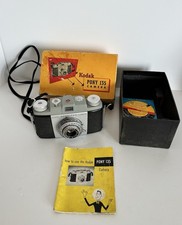 VINTAGE KODAK PONY 135 CAMERA F/4.5 51mm ANASTON LENS CAMERA Original Box