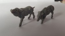 2  Mini  Wildschwein Grau Wildtier  von Schle...