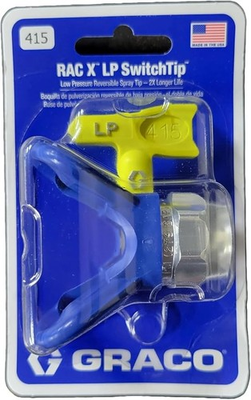 #ad Graco RLP415 Low Pressure RAC X Reversible Tip with RAC X Guard Combo $46.99