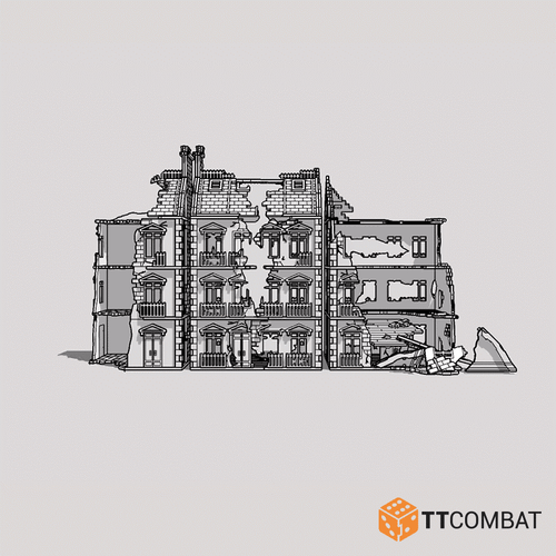 TTCombat NEU UND VERPACKT Die Stadt, Ecke und verzögertes Reihenhaus zerstört - Bild 13 von 22