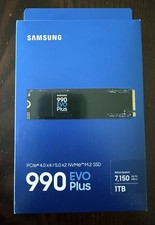 Samsung 990 EVO Plus 1TB PCIe 4.0x4 5.0x2 NVM...