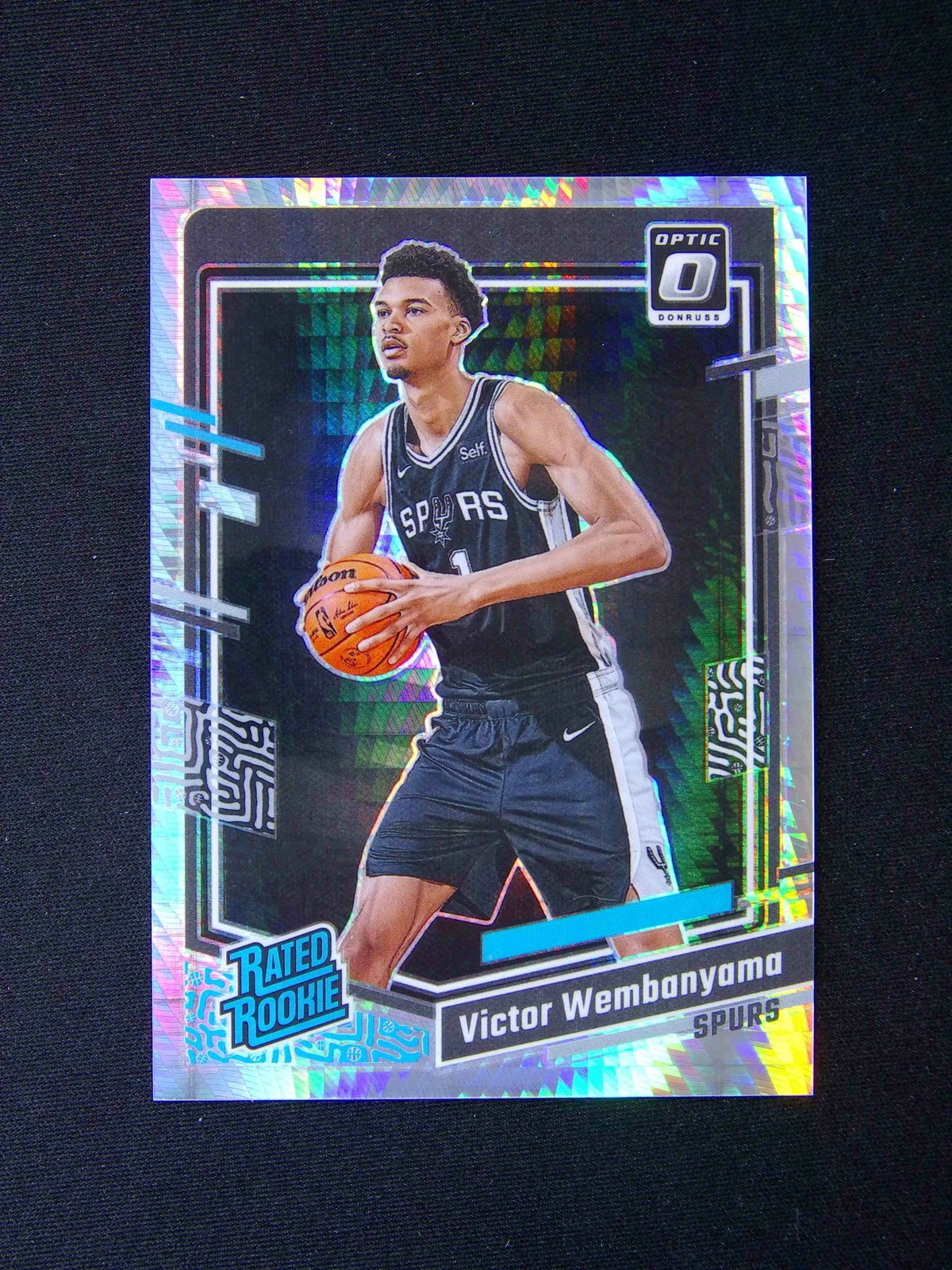 2023-24 Panini Donruss Optic Victor Wembanyama #225 RC Rated Lucky Envelopes /8