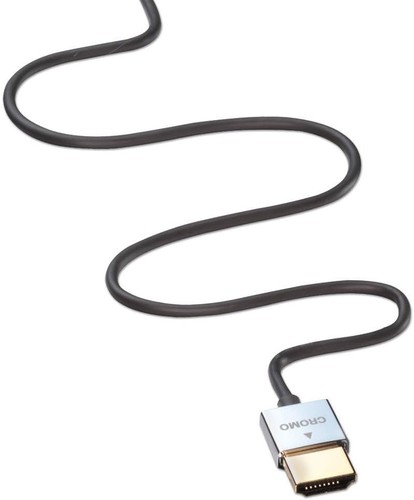 Lindy 1m CROMO Slimline High Speed HDMI to Micro HDMI 2.0 Cable with Ethernet, 4 - 第 7/10 張圖片