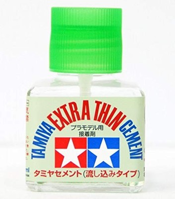 TAMIYA 87038 Extra Thin Cement Glue Fine Tip 40 ml