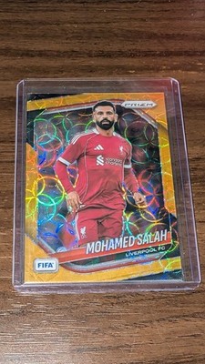 2025-26 Prizm FIFA Choice Mohamed Salah Gold /10 Liverpool! 