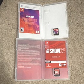 Nintendo Switch Console Black Blue Red Joy-Con Dock NBA 2K23 MLB The Show 22