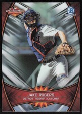 2019 Bowman Chrome 2018 Arizona Fall League Fall-Stars #AFL-JR Jake Rogers