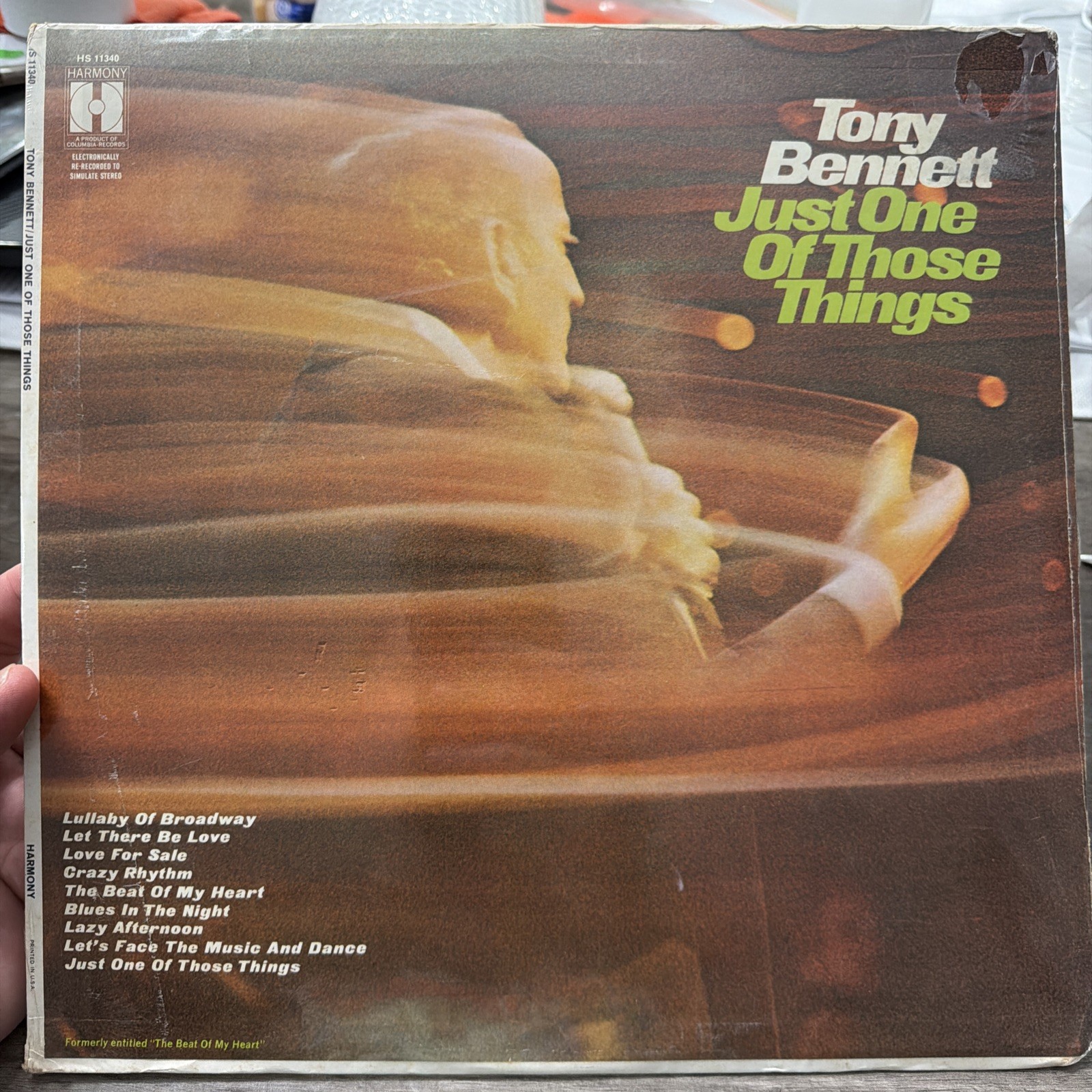 Tony Bennett  Just One Of Those Things LP  -  HS 11340 - OriginalFACTORY SEALED 