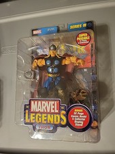Marvel Legends Thor Series 3 2002 Toy Biz Action Figure w  Sealed Comic Book
