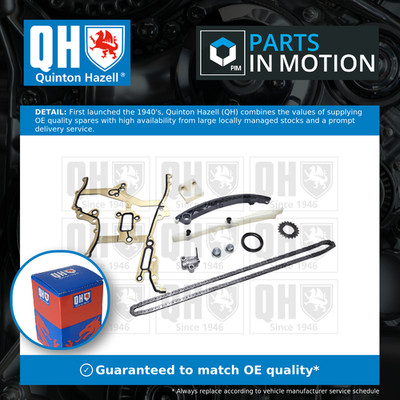 Timing Chain Kit fits OPEL CORSA D, E 1.4 2009 on QH 24469105 55353997 55353998