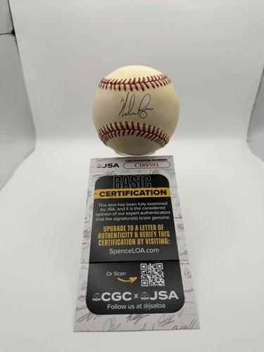 Nolan Ryan Signed Baseball JSA Certified Autograph Bold Auto