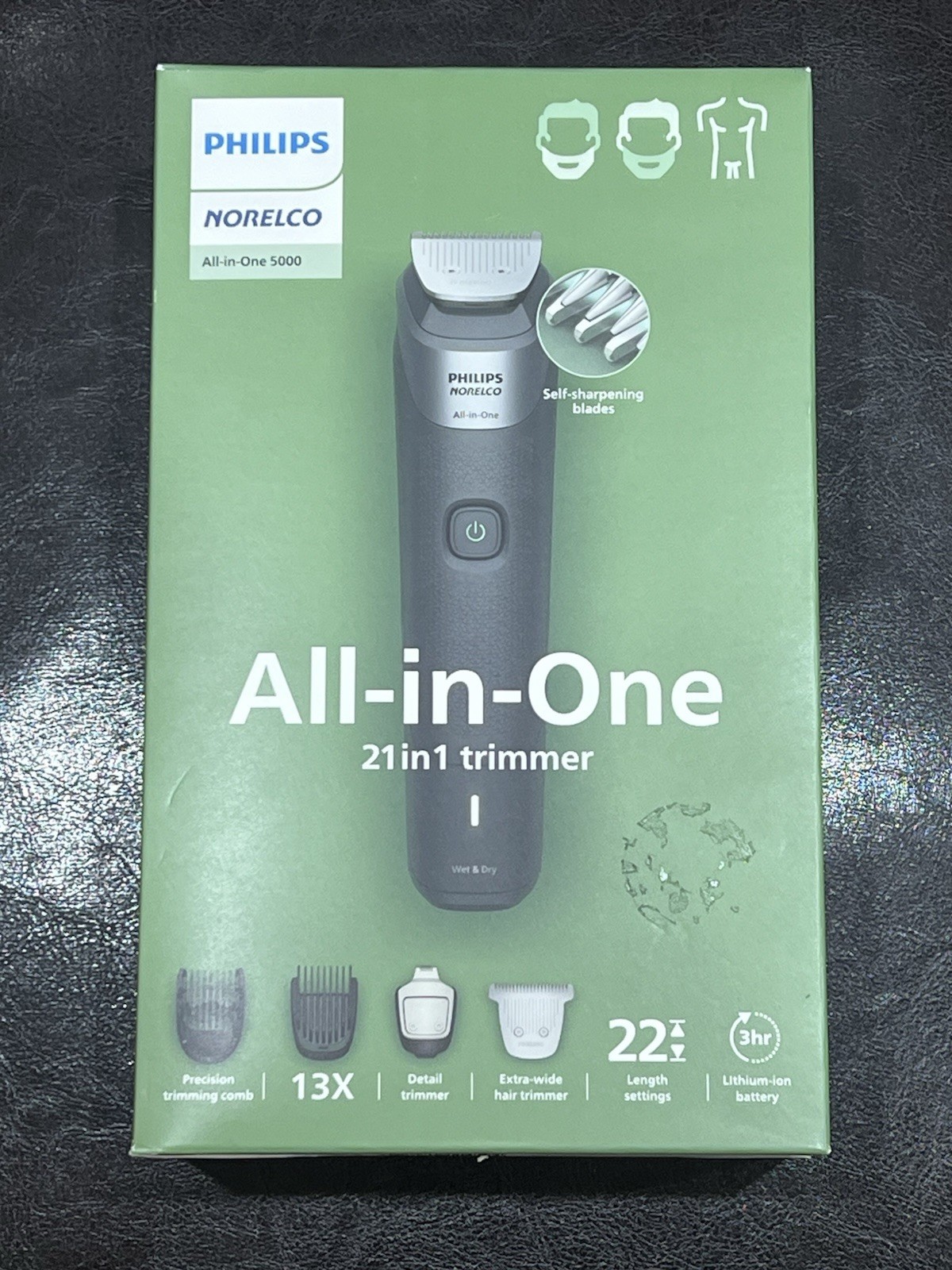 Philips Norelco Multigroom Series 5000 All-in-One Trimmer Hair Clipper MG5970/49