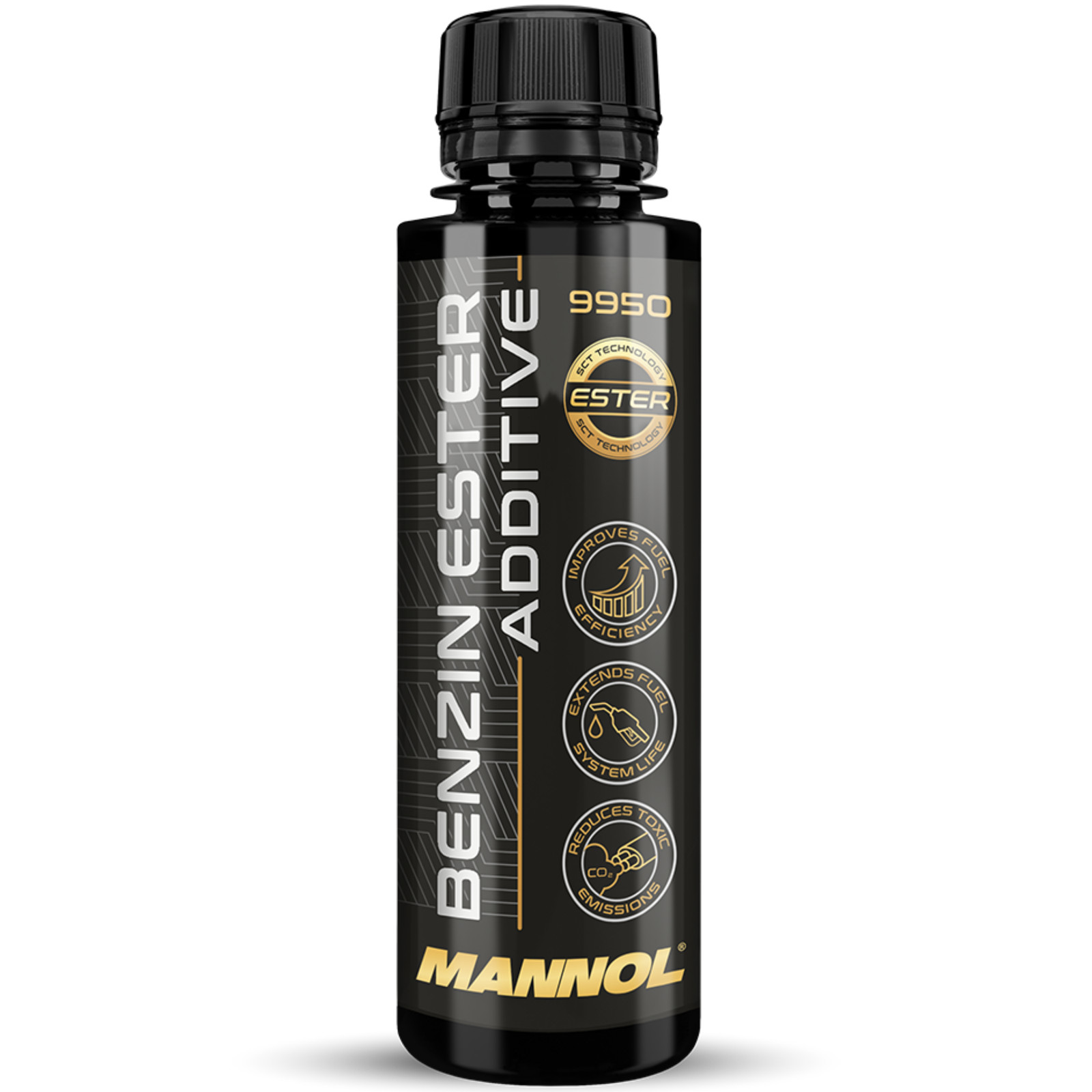 MANNOL Benzin Ester Additive Cleans Gasoline Fuel Engines Reduces Wear 100ml