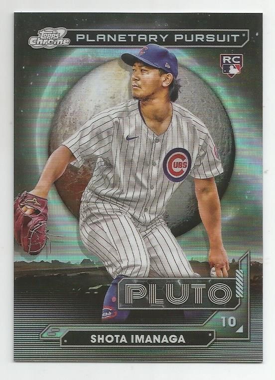 2024 TOPPS COSMIC CHROME SHOTA IMANAGA RC PLANETARY PURSUIT PLUTO #PPP-7