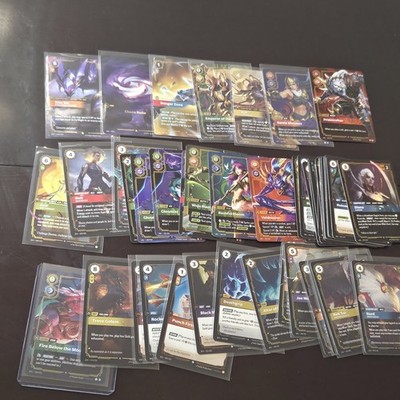 Lot of 45 Riftbound Holo Foil Card Lot Massive Collection NM Different Sets