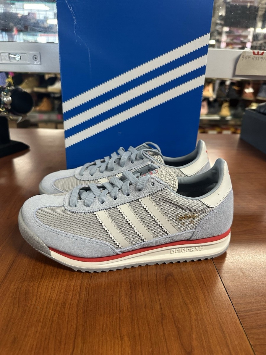 Adidas SL 72 RS Wonder Blue Red Lace Up Casual Sneakers JH5103