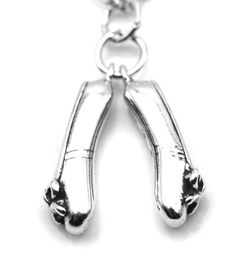 Zapatos de ballet de plata de ley con dije (solo colgante, sin cadena incluida)-C129